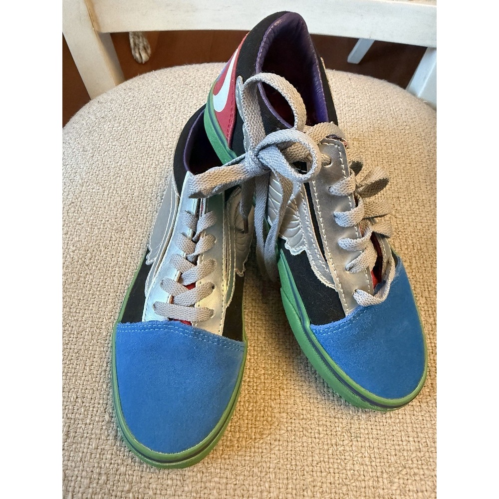 Vans Old Skool Marvel Avengers Sneakers Kids US 3 Captain America Thor Hulk